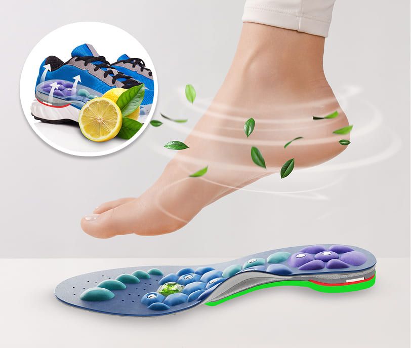 Solette Magnetica Per Dimagrimento E Riflessologia - Con Digitopressione | Taglia S (36-40) - Foto 9