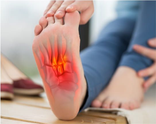 Poor foot support image