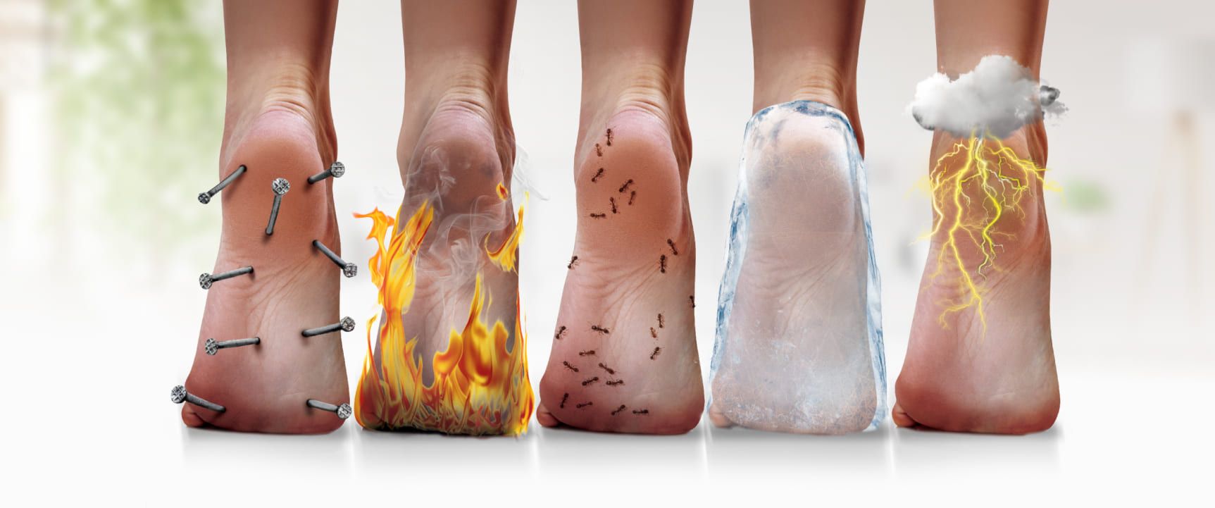 Foot pain symptoms image